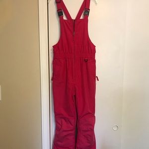 Girls Lands End Snow Bib